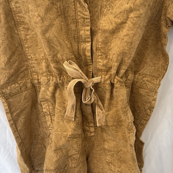 Free People Rhodes Chino Coverall NWOT sz medium - Picture 9 of 10
